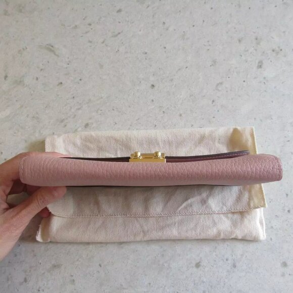 2019 Louis Vuitton FRANCE Damier Pink Croisette Pink Tassel Emilie Sarah Wallet - Picture 6 of 16